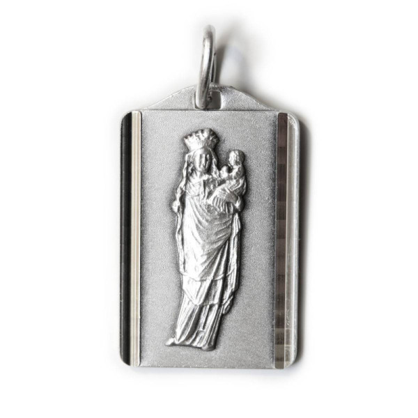 Médaille Notre-Dame du Pilier, rectangle