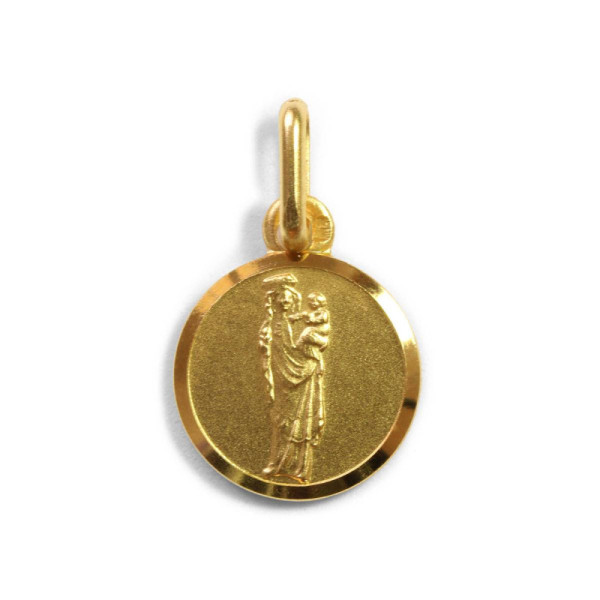 Médaille plaqué or, petit modèle