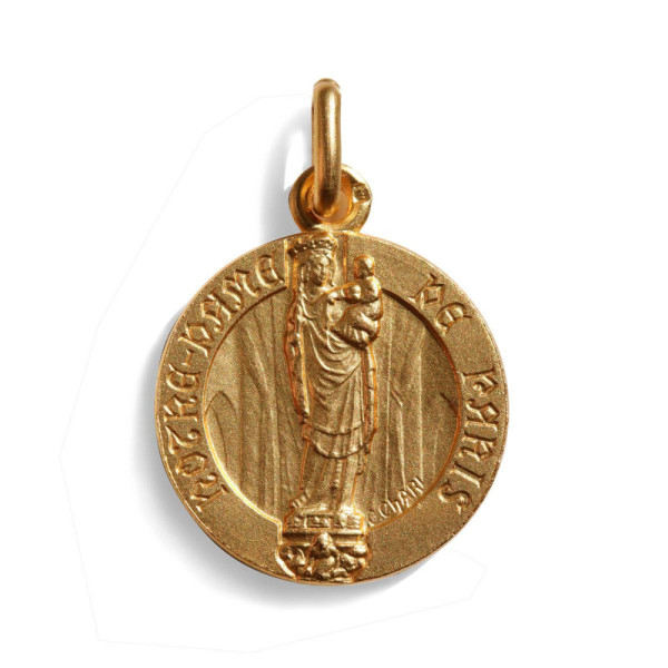 Médaille deux faces, Notre-Dame de Paris